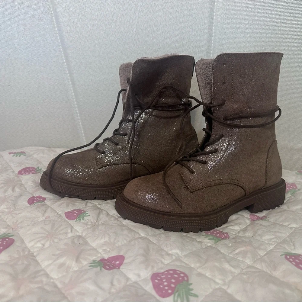Steve Madden Chunky Lug Sole Boot - Brown